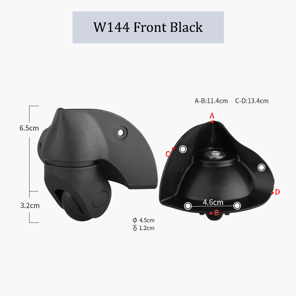 Compatible With American Tourister 89Z Trolley Universal Wheel Accessories Business Password Box Rubber Anti-Wear Casters Repair