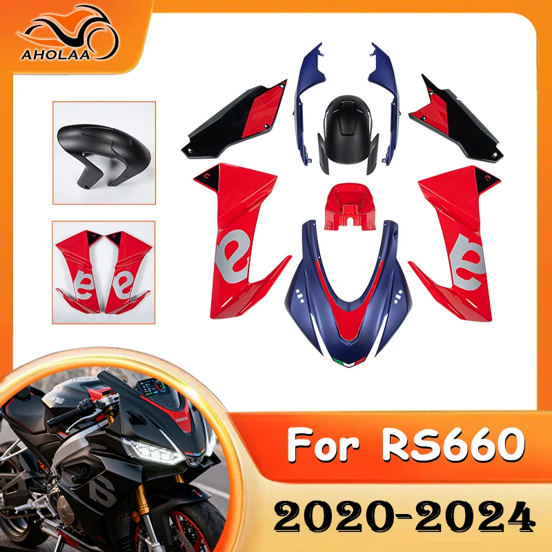 

Для Aprilia RS660 RS 660 полный комплект обтекателя для мотоцикла, крышка панели, инъекционный кузов, капот, АБС-пластик, защита рамы 2020-2024