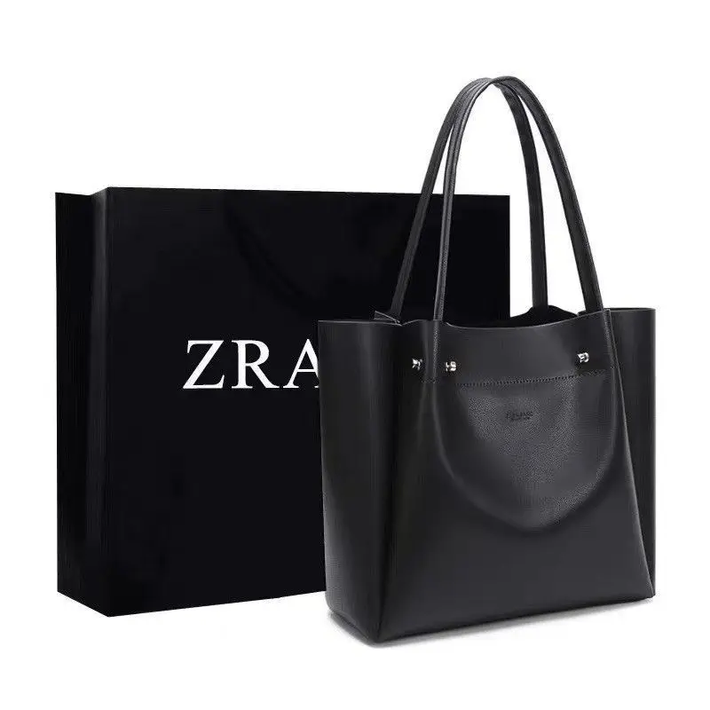Women's bag 2026 spring new large capacity shopping bag, high-end and versatile handheld bag, single shoulder tote bag