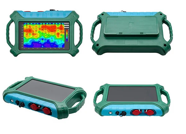 ADMT-600SX-32D 32 MultiChannel 100M-600M depth 3D Touch screen deep under ground water detector/AIDU water detector