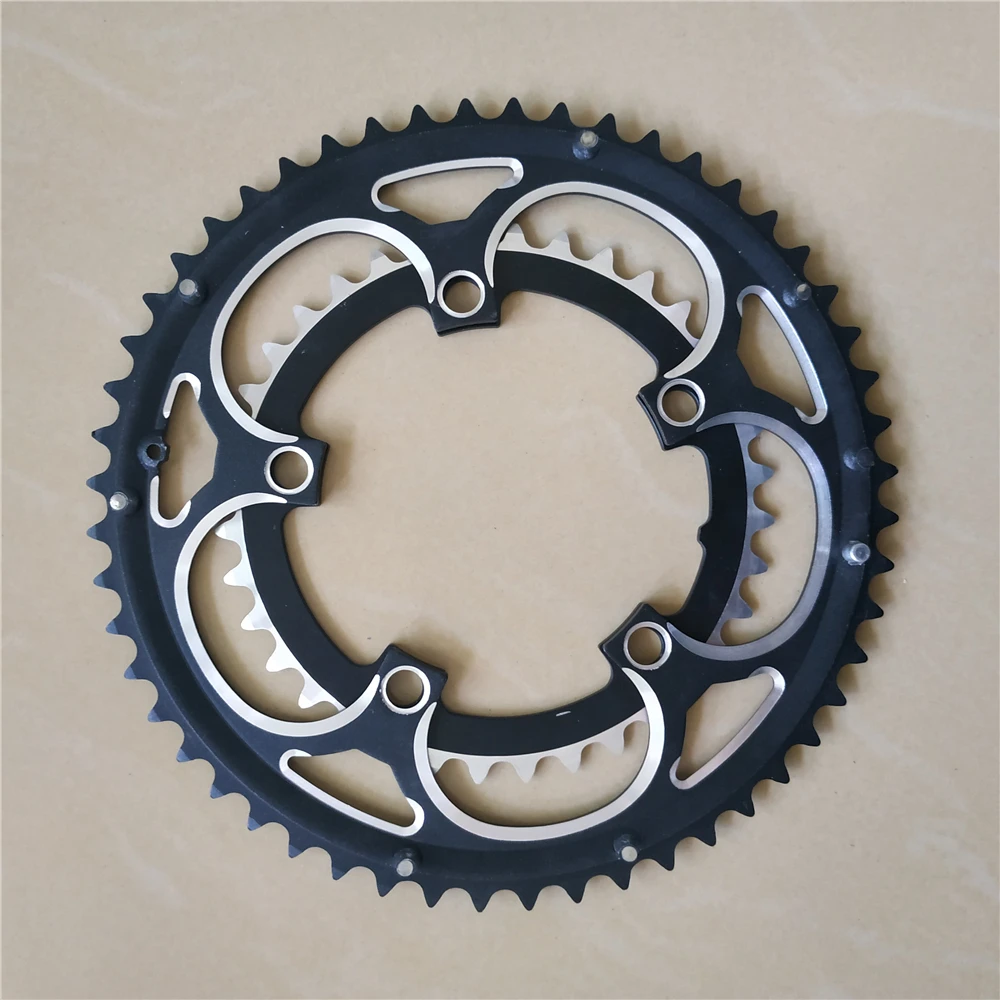 Chainwheel BCD 110 56T 53T 52T 50T 48T 46T 44T 39T 38T 36T 34T Road Bicycle Folding Bike Chain Rings CNC for Dual Disc