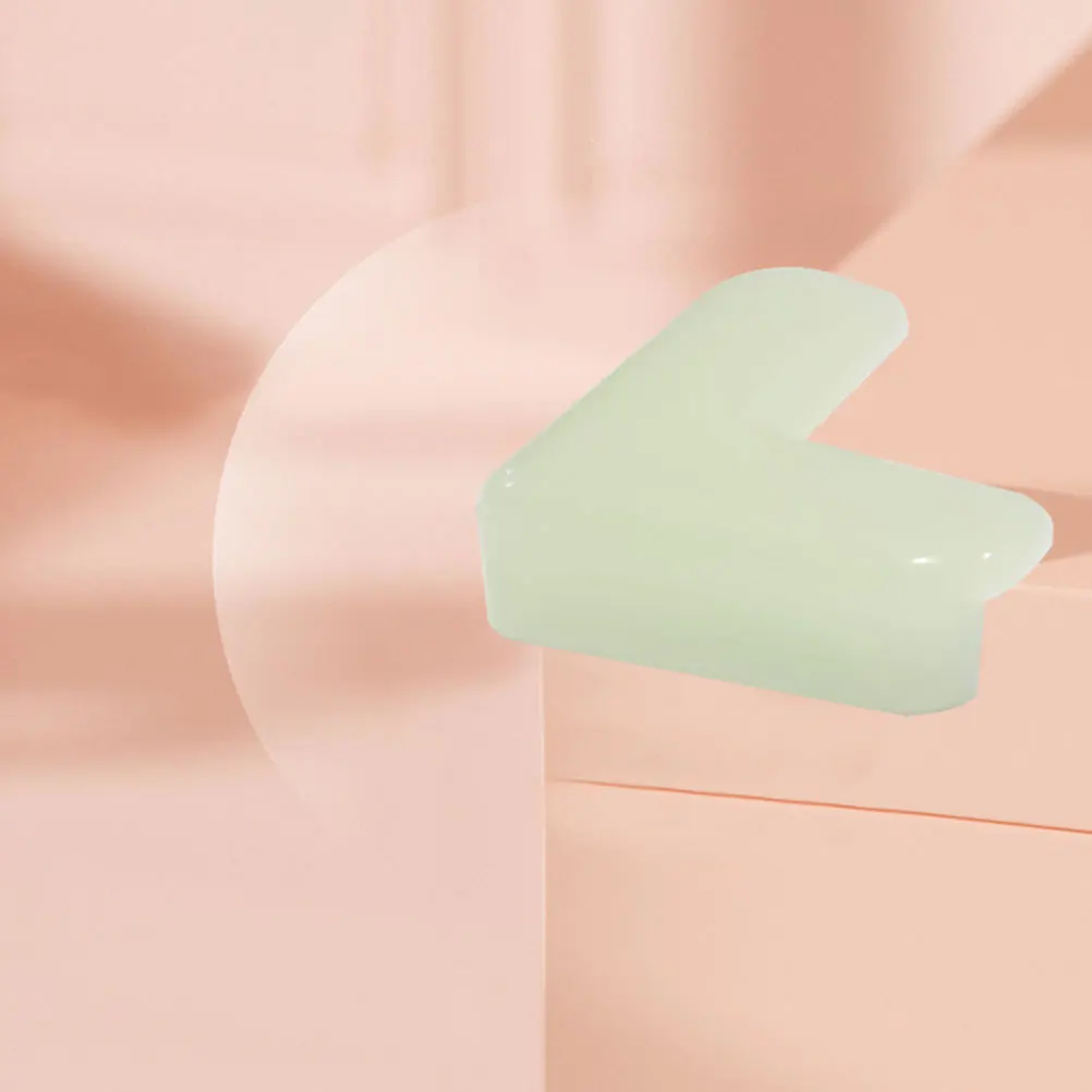

12 pcs Luminous Protectors Baby Guards Table Protectors Bed Corner Bumpers Night Light Furniture Corner Guard Soft Table Bumpers