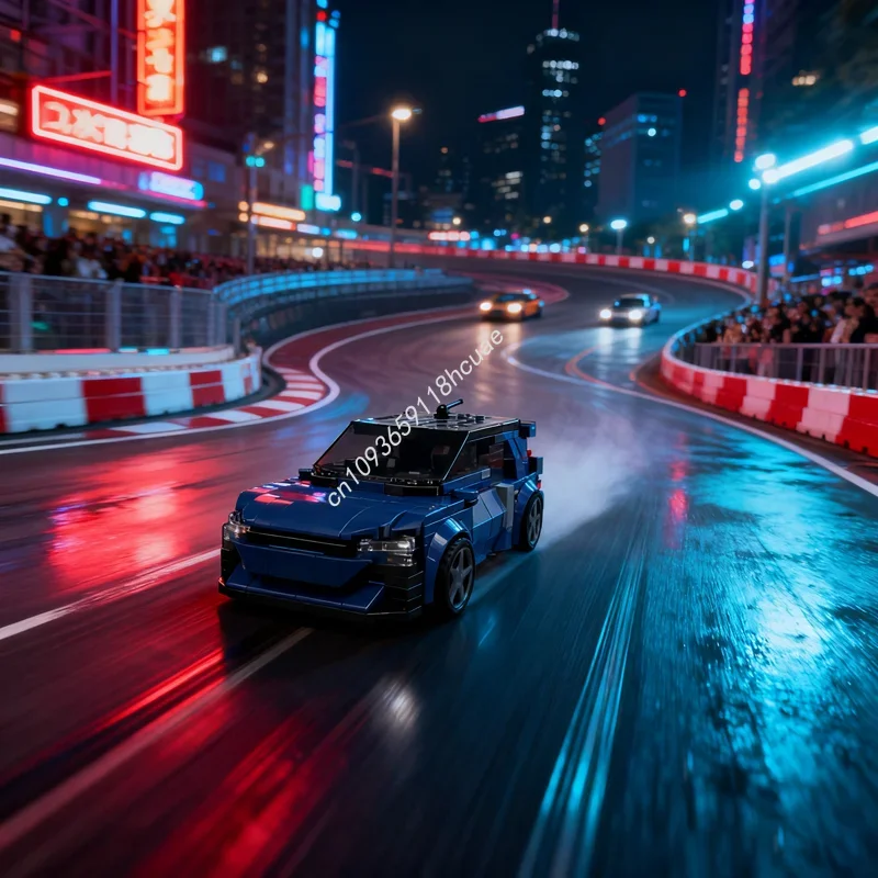 

274 детали MOC Volkswagen Golf City Champions: Конструктор для сборки, творческий набор для самостоятельной сборки, идея для рождественского подарка, игрушка