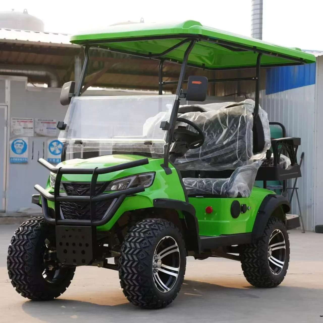 USA And Canada Hot Selling Electric 2+2seats Golf Cart 4 Seats Electric Passenger Golf Cart