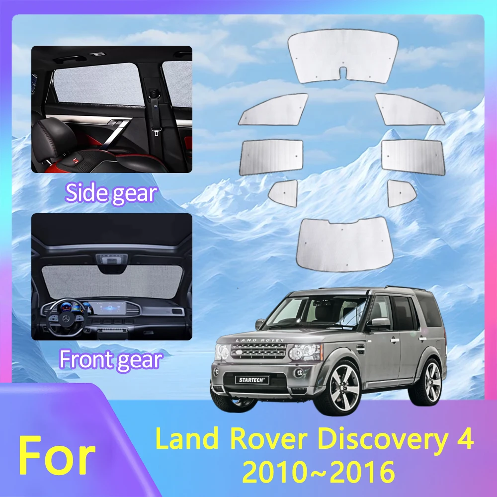 For Land Rover Discovery 4 LR4 L319 2010~2016 2011 2015 Anti-UV Sun Protection Cover Full Cover Sunshades Car Sunshading Board