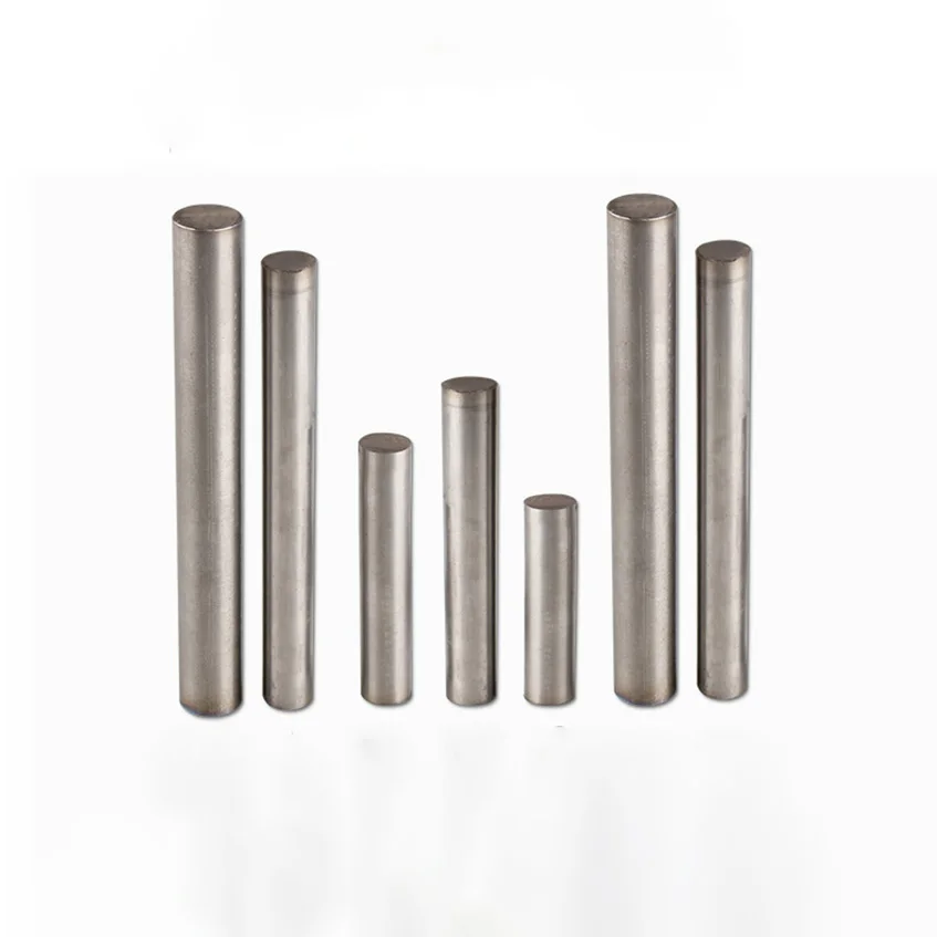 TA2 Titanium Rod, Titanium Alloy Metal Round Rod Length 100mm, 200mm, 500mm