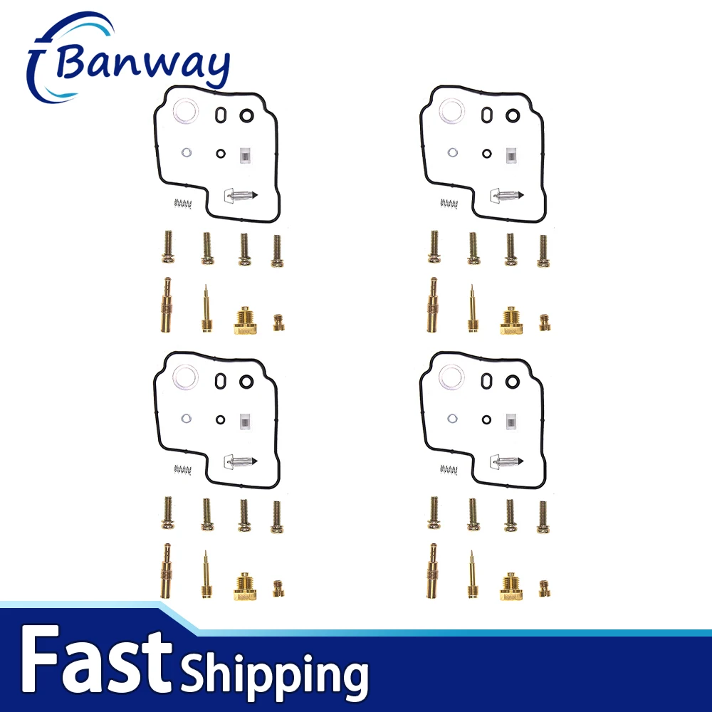 4 مجموعة لهوندا CBR600F 1987-1990 CBR 600 F دراجة نارية المكربن إعادة بناء طقم تصليح الحجاب الحاجز تعويم #1