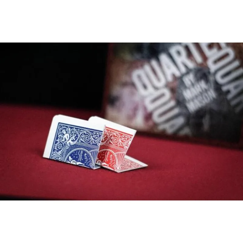 Quartet Gimmicks by Mark Mason Card Magic Trick Close Up Magic Magia Magie Magicians Prop Accessory Illusion Gimmick Tutorial