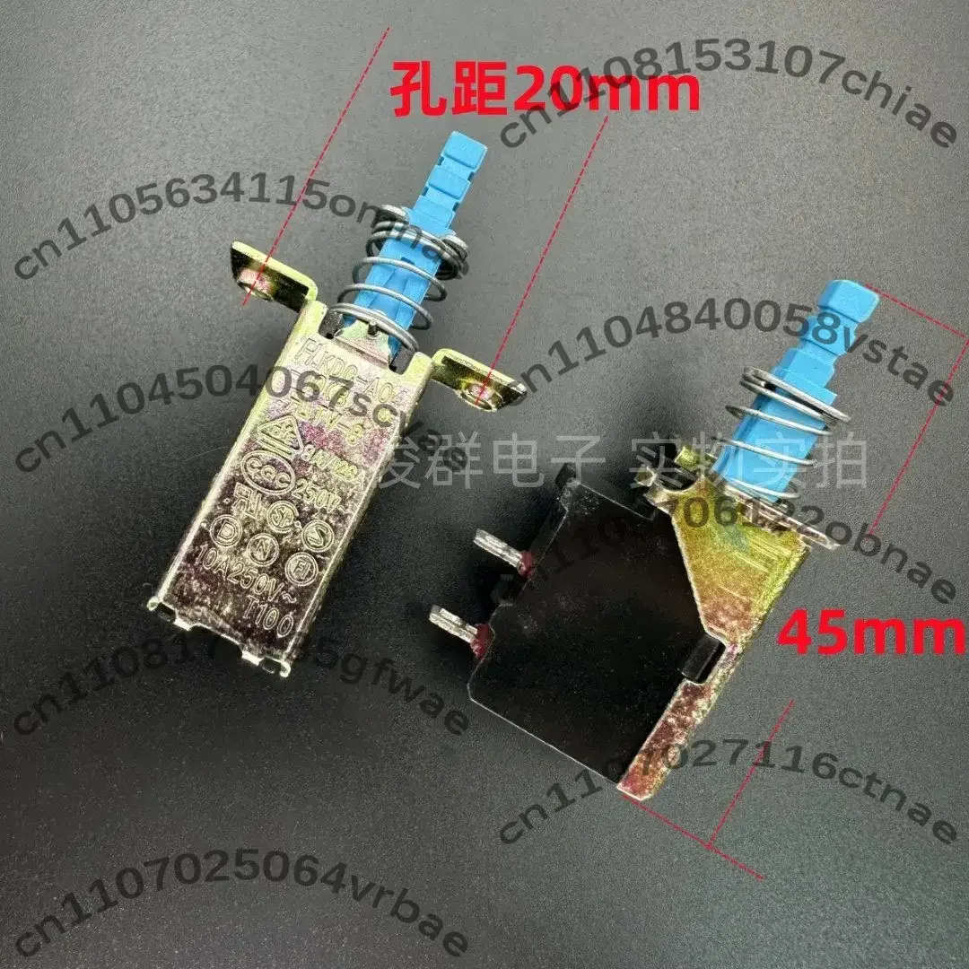 5pcs FH KDC-A04-10 (B) TV-8 10A self-locking power switch amplifier speaker button