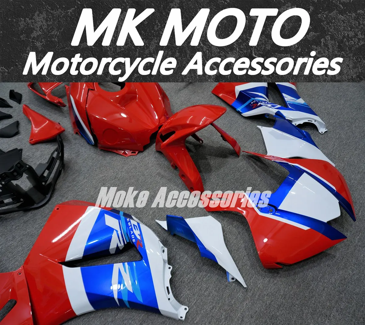 

Комплект обтекателей для CBR600RR 2024-2025, новый, из АБС-пластика, белый, красный, синий, черный