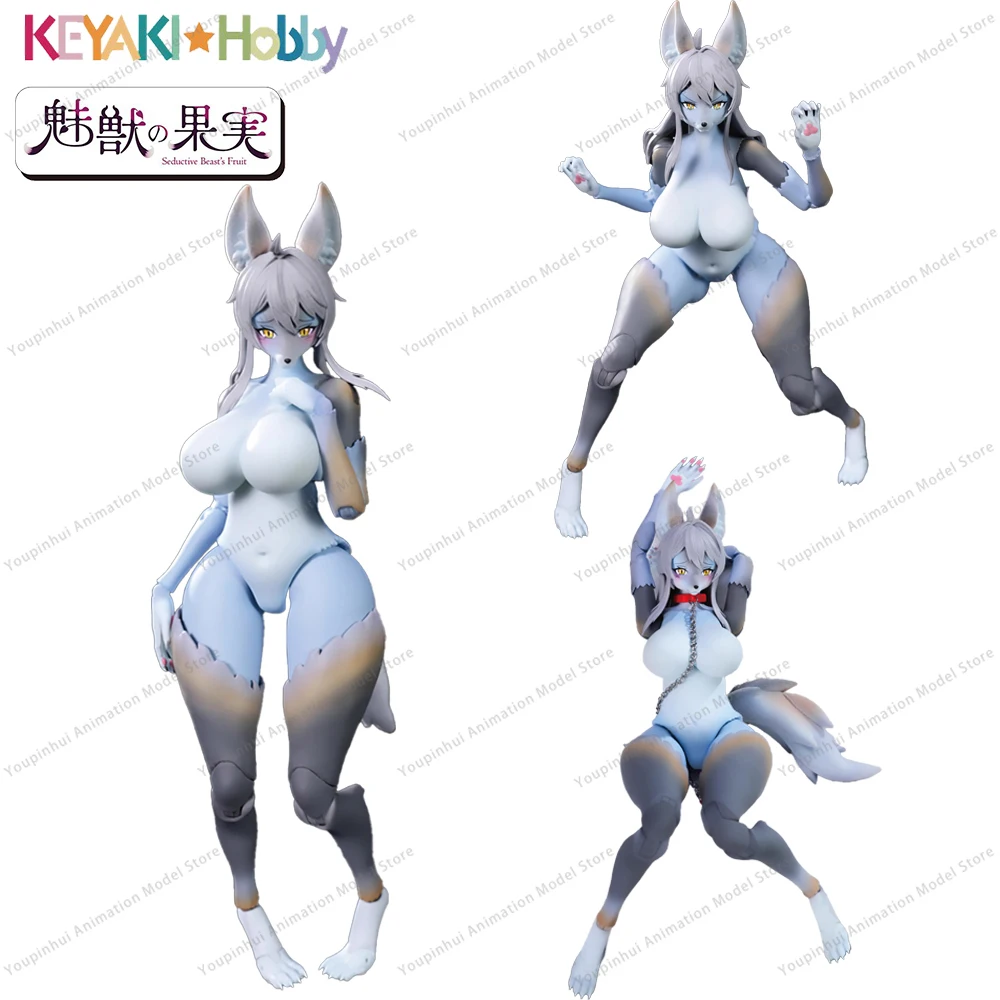 Pre Sale Original Keyaki Hobby Mizuki No Kajitsu Wolf Girls 1/12 Action Figures Furry Girls Model Toys Kawaii Gifts