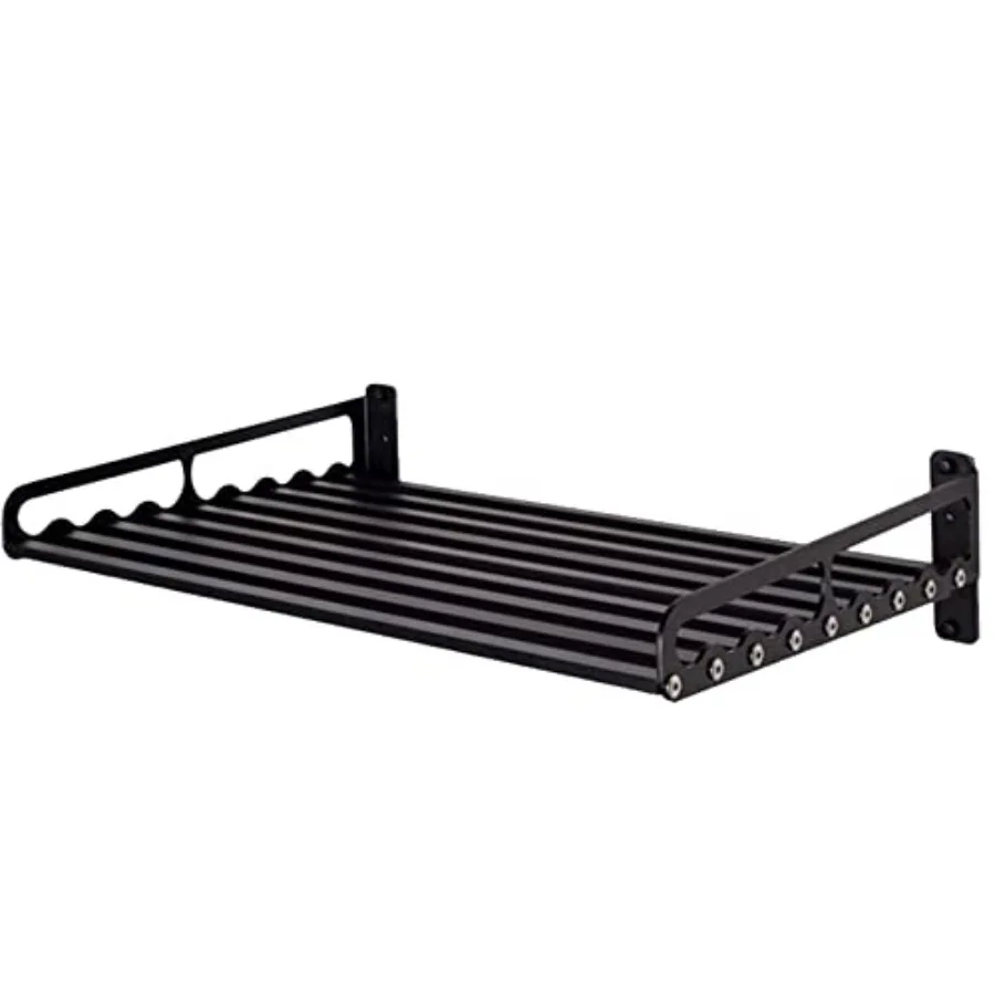 

Microwave Oven Rack, 23.58"x15.52" Wall Shelf, Mounted Oven Bracket Holder, 80Ib Load Bearing, Household Commercial Microwave R