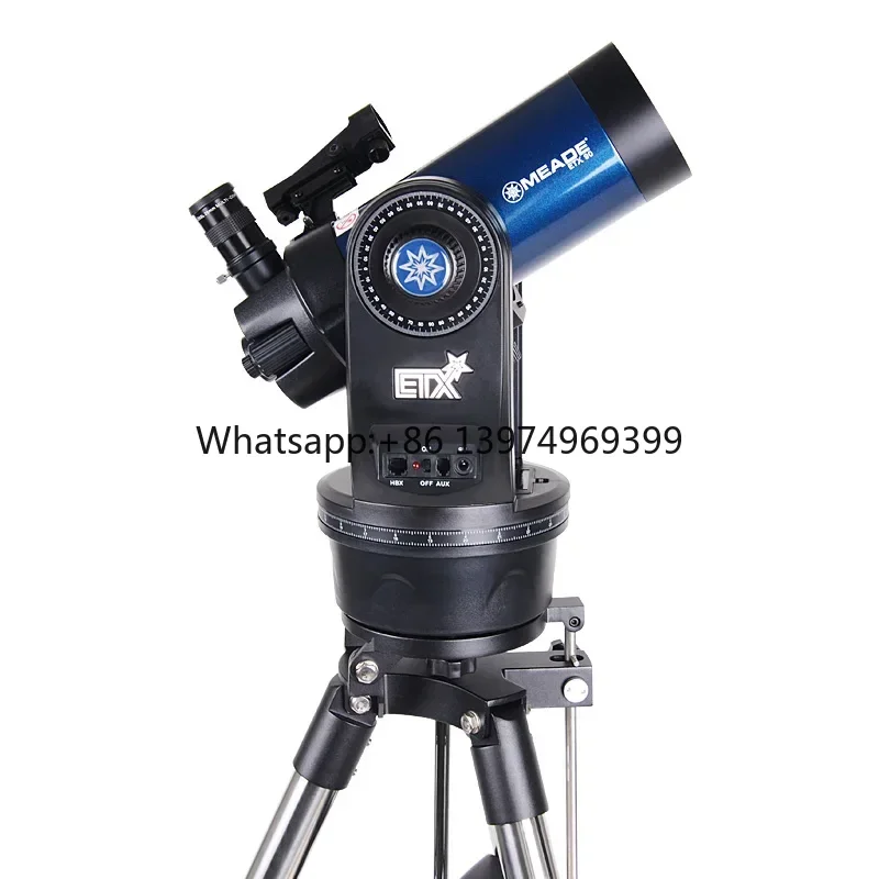 90mm Computerized Auto Tracking Astronomical GOTO Digital Telescope with Control Panel Professional Astronomical Telescope facto
