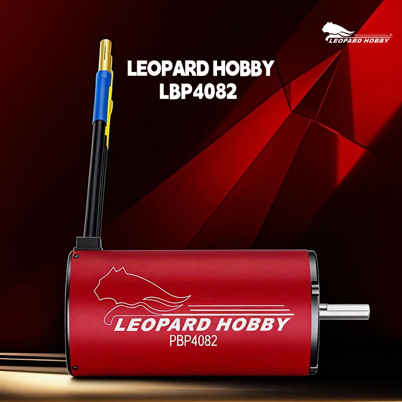 Leopard Hobby LBP4082 Level 4 inner-rotor brushless motor for 1/8 Scale Remote Control Cars Monster Trucks, Off-Road