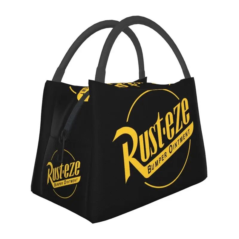 

Custom Cars Cartoon Rust-eze Lunch Bag Women Warm Cooler Insulated Lunch Boxes for Office Travel