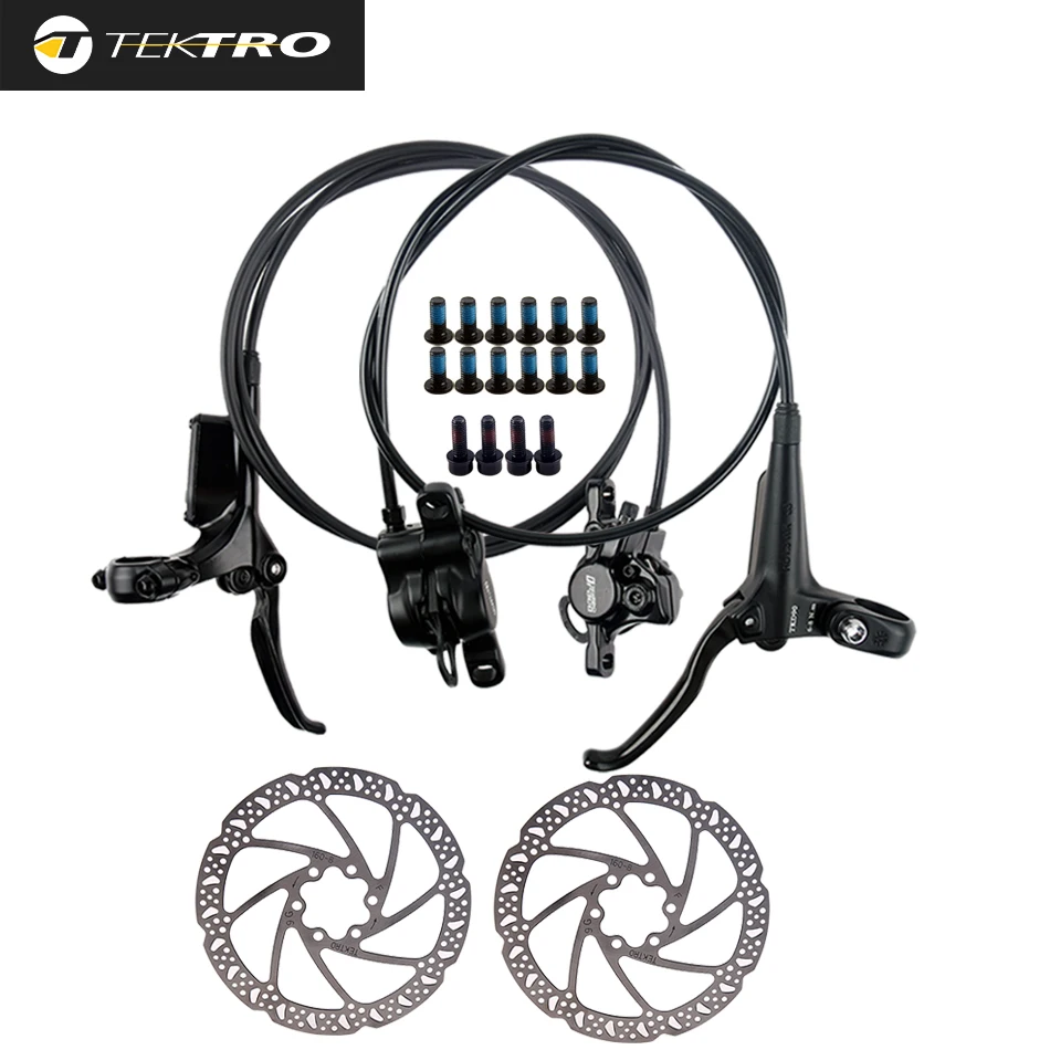 TEKTRO HD-M285 M275 bicycle hydraulic disc brake MTB800/1500mm, with 160/180/203mm disc mountain bike brake