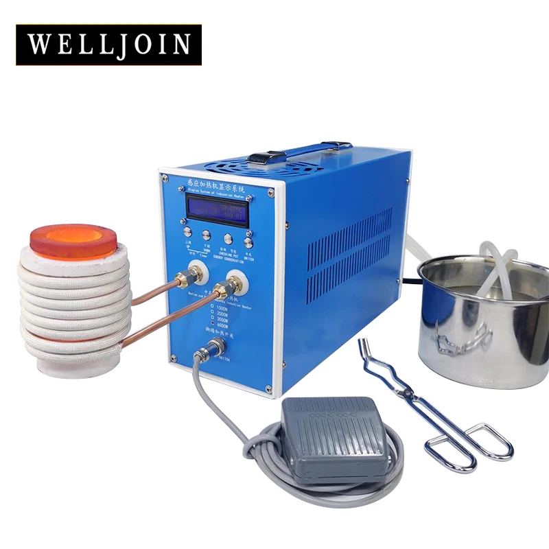 

6000W ZVS Induction Heater Induction Heating Machine Metal Smelting Furnace High Frequency Welding Metal Quenching Equipment