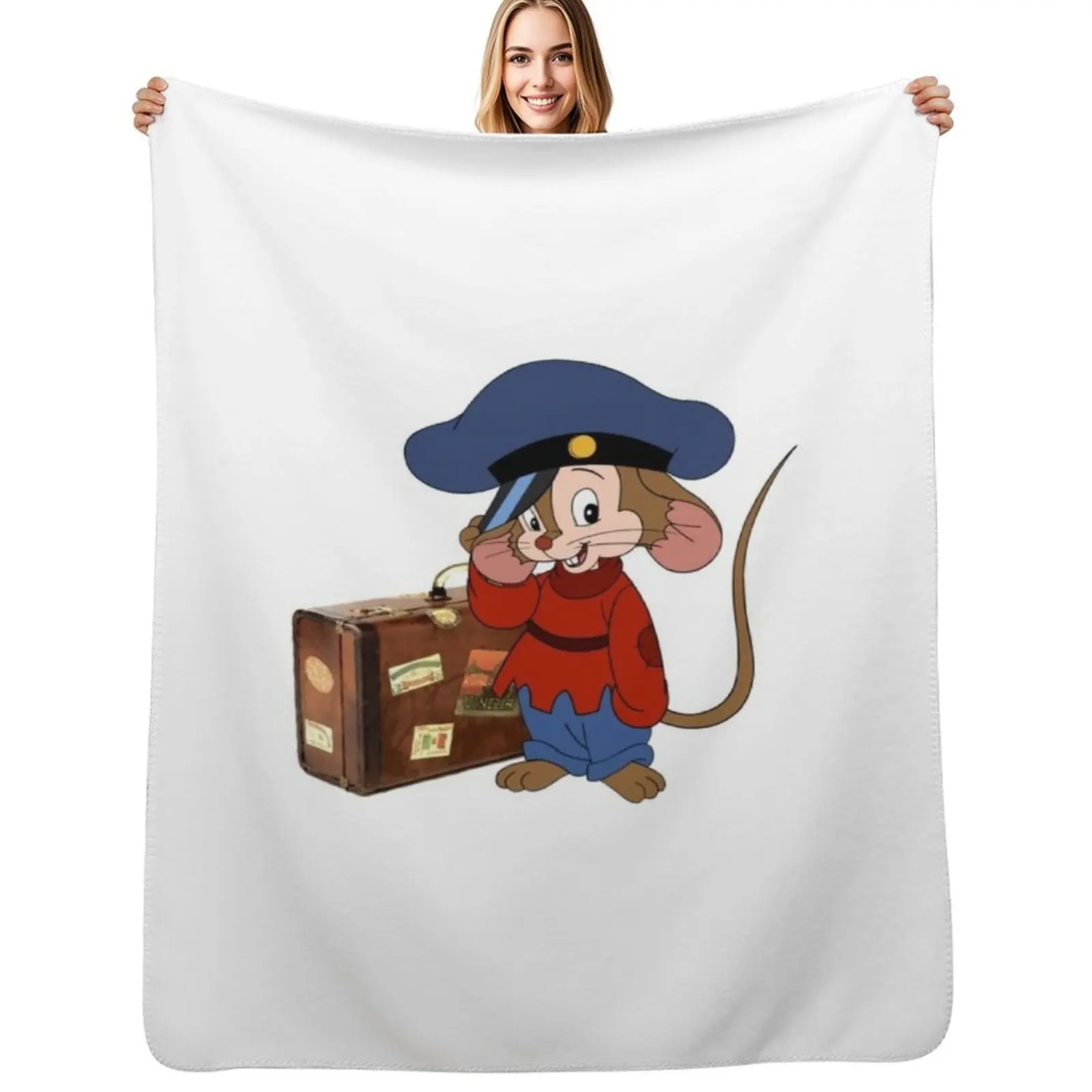 Cobertor Fievel, cobertor macio e luxuoso, presente de feriado para a família