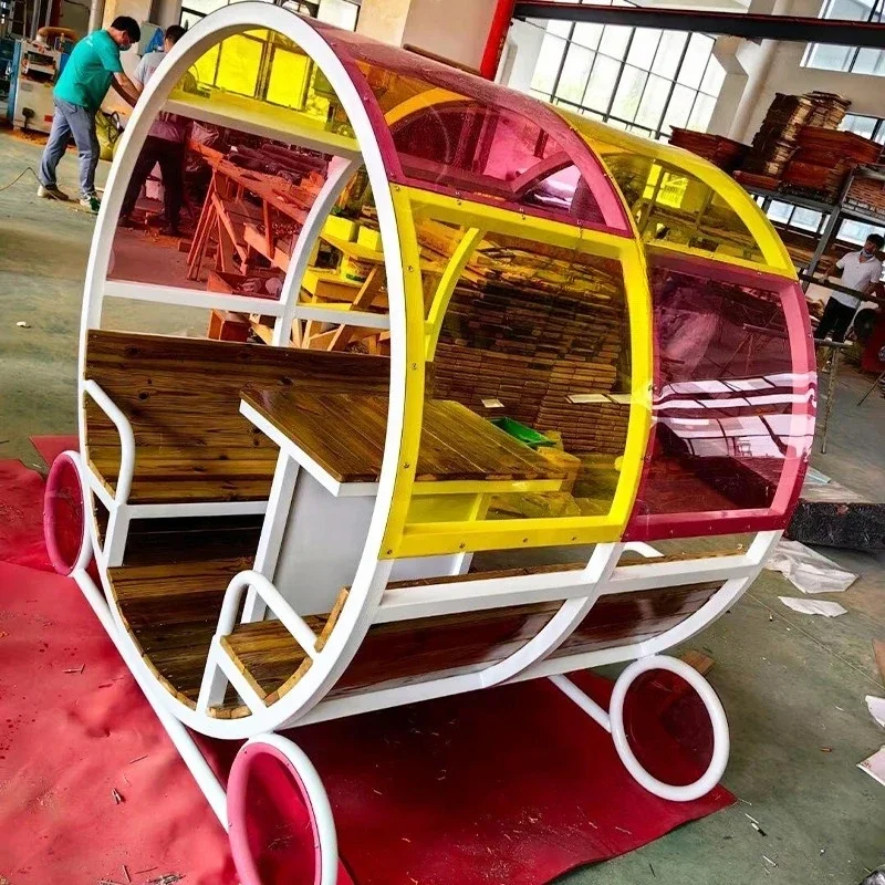 AAOutdoor Colorful Light And Shadow Cabin, Science Experiment, Art Exploration House, Role-playing Leisure House
