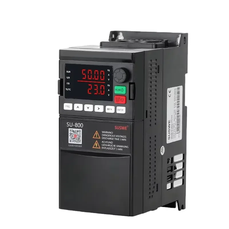 SUSWE 2.2KW 220v Frequency Inverter Converter VFD Control AC Motors