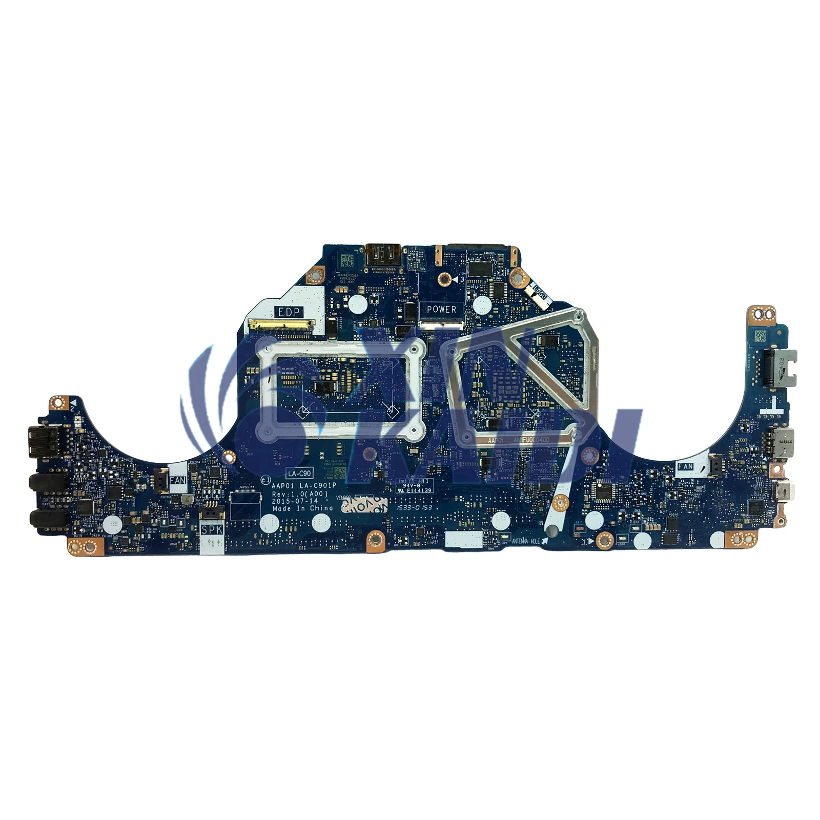 

For DELL Alienware 13 R2 Laptop Motherboard i7-6500U I5-6200U AAP01 LA-C901P GTX960M N16P-GX-A2 0V3TCJ DDR3 Notebook Mainboard