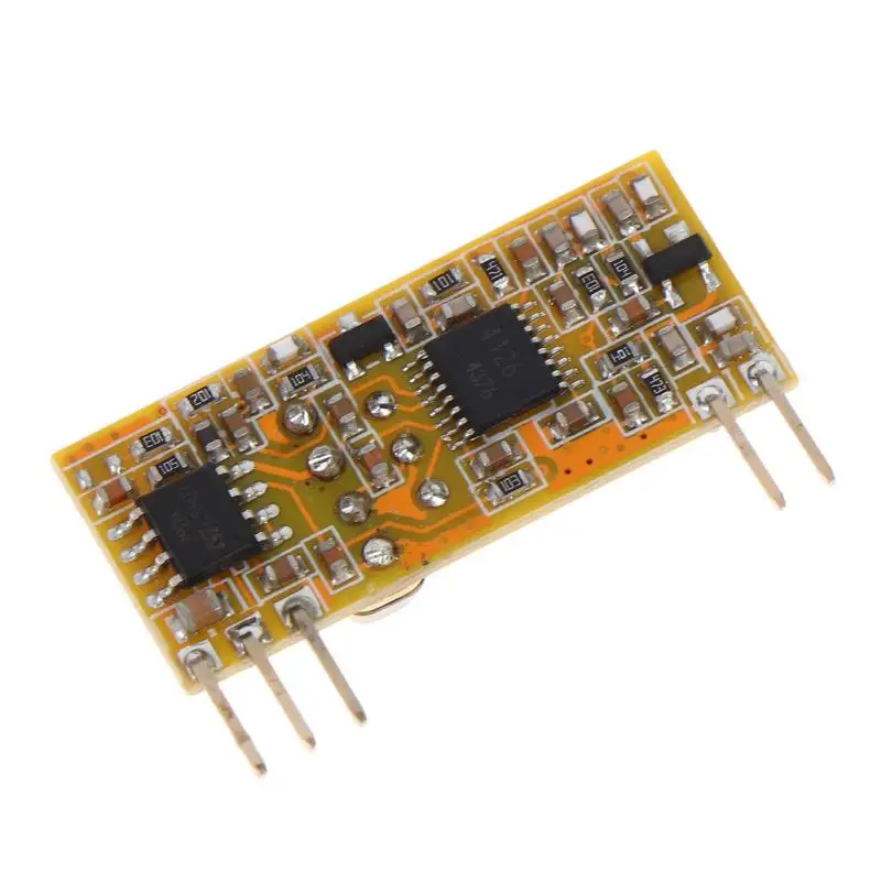 RXB8 433MHz Superheterodyne Wireless Receiver Module Wide Voltage Operation for AVR Outdoor Remote Control Devices