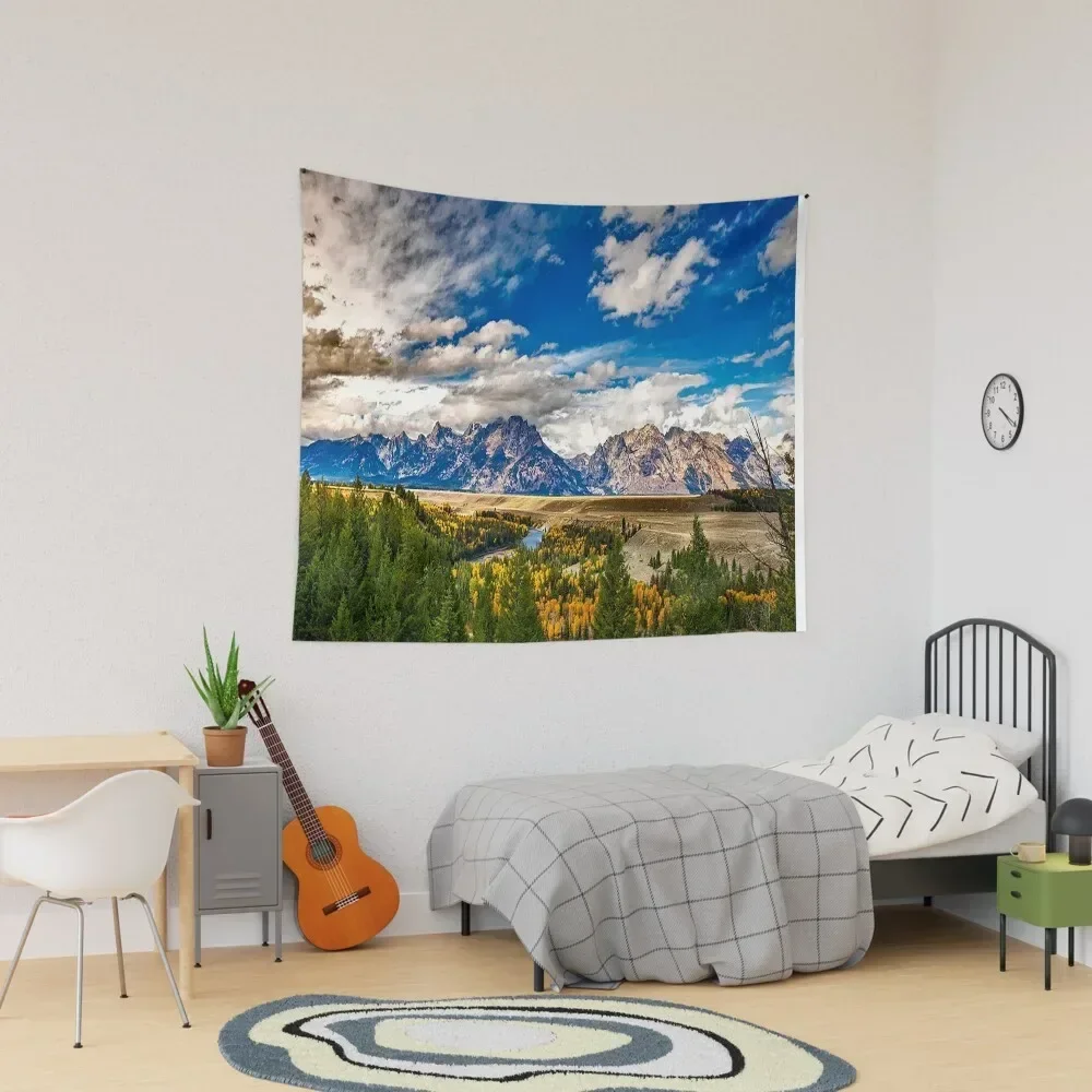 

Grand-Teton National Park Tapestry Wallpaper Aesthetic Room Decorations Wall Decoration Items Christmas Decoration Tapestry