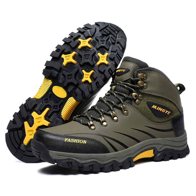 Hiking Shoes Men Boots Non-slip Desert Combat Tactical Boots Outdoor Ankle Work Safty Sneakers