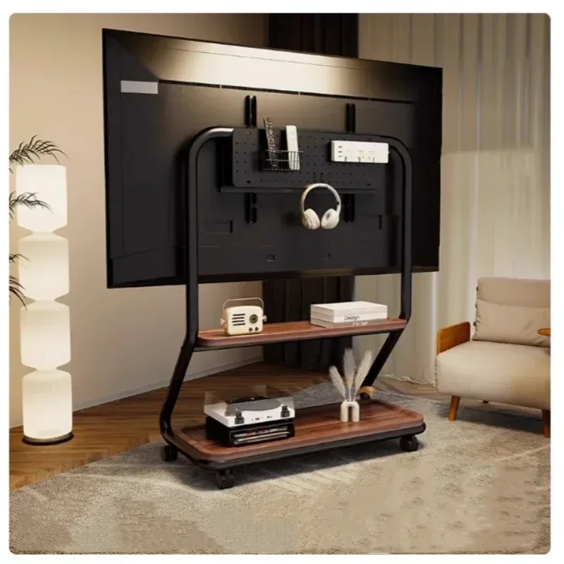 Stand Movable Metal Lcd Mobile Tv   Modern Designs TV Trolley Stand Floor Mount Moveable Tv Carts