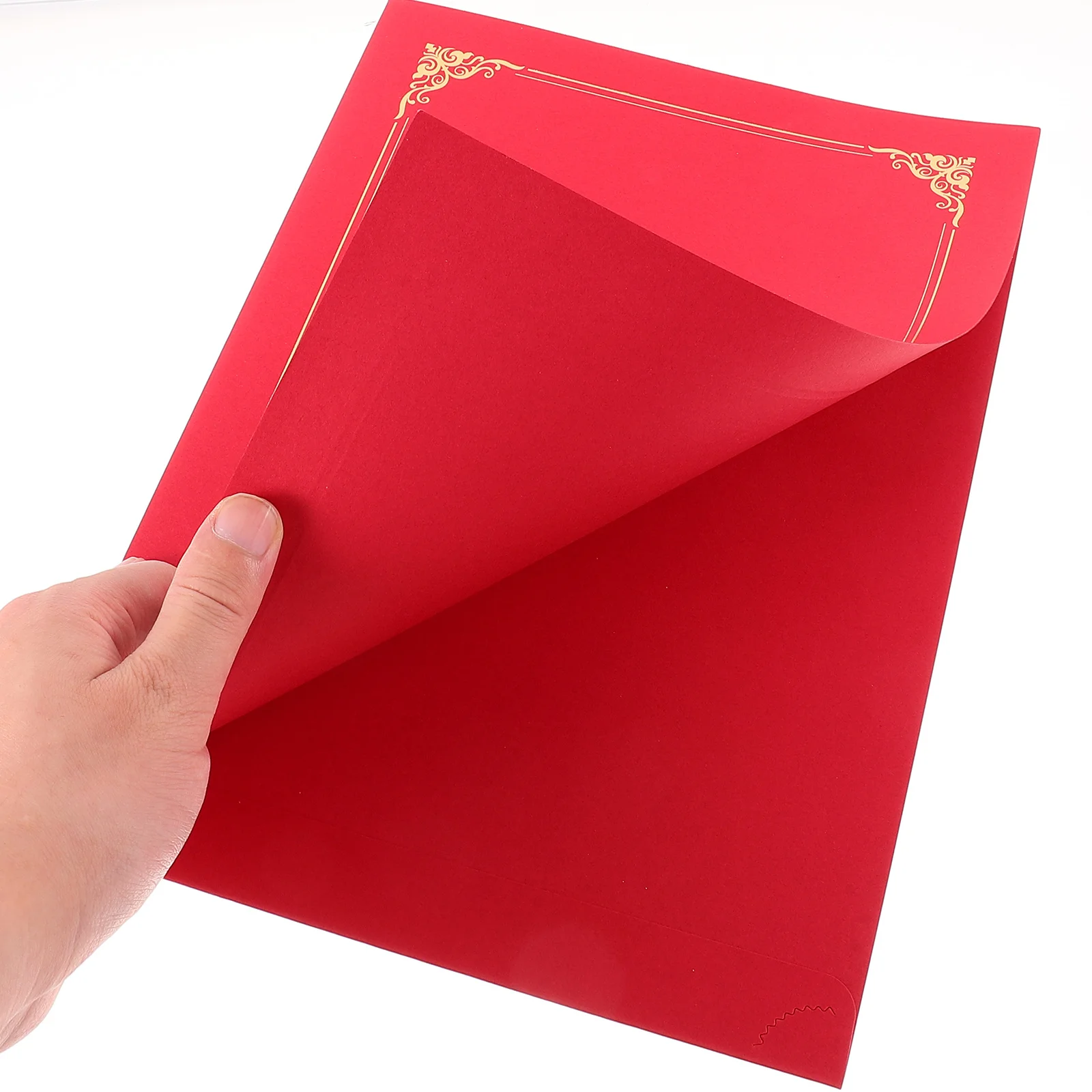 

10pcs Certificate Cover For Award Diploma Holder Paper Document Protector Presentation Folder Graduation Certificate Covers