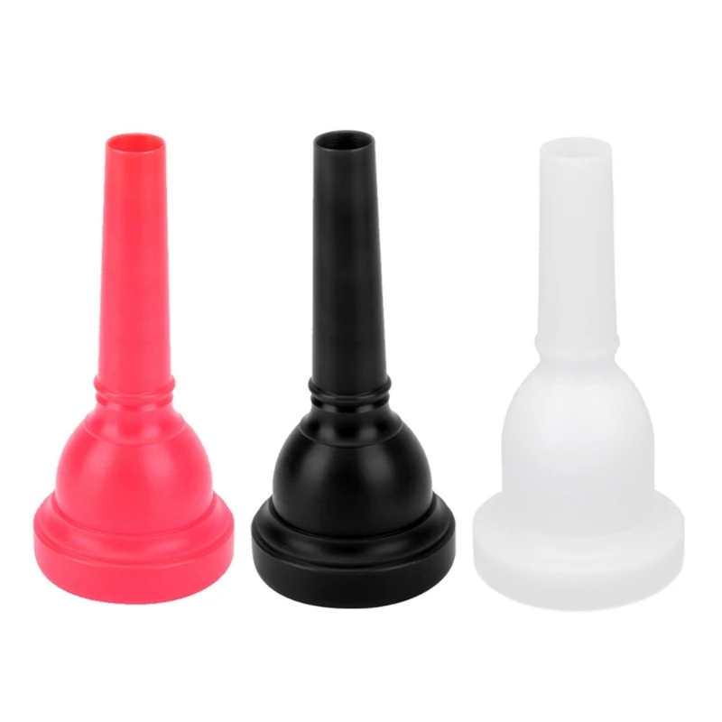 Alto Trombones Mouth Plastic Trombone Mouthpiece Replacement Plastic Detachable Nozzle for Student & Beginner Durable