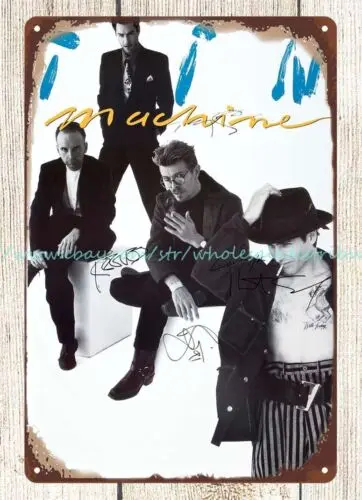 1991 Tin Machine Band metal tin sign interior home decoration