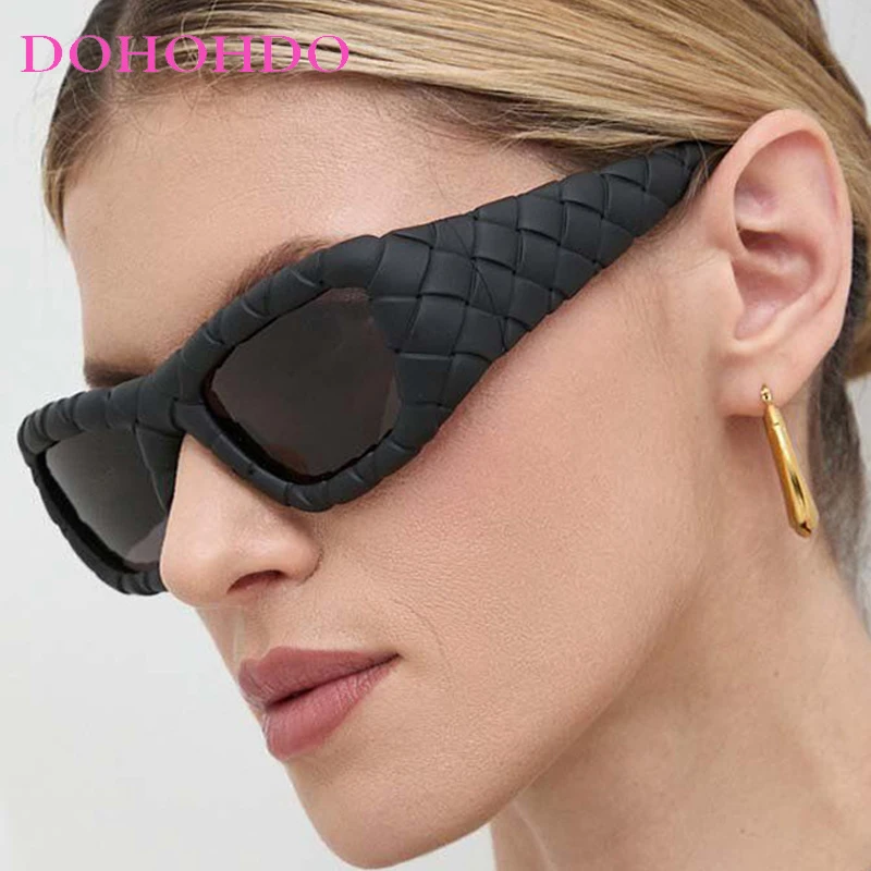 

Vintage Punk Square Women Sunglasses Trendy Fashion Men Personality Plaid Sunglass Driving Travel Goggles Shades Lentes UV400