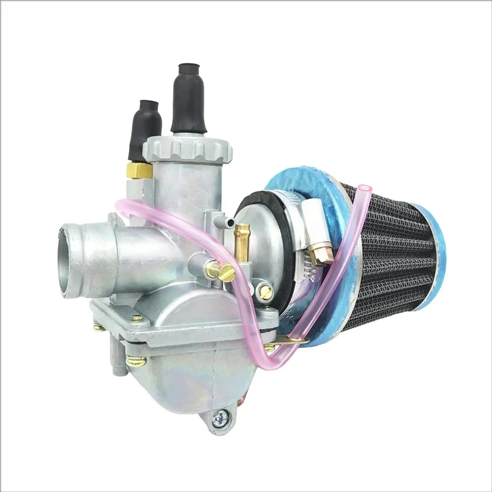 22mm Carburetor W/ Air Filter 2 Stroke Motorcycle For Suzuki AX100 QJ100-M KW100-M
