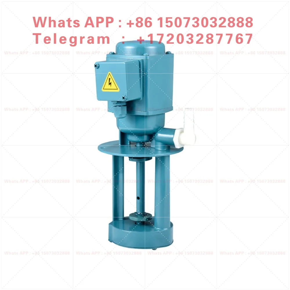 Three Phase All Copper Motor Circulating Coolant Oil Pump For Wire Cutting Milling Lathe Machine Tools