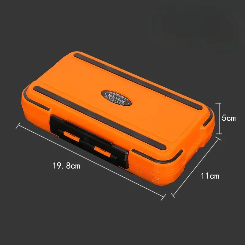 New Creative Fishing Supplies Box Fishing Hook Tool Box Waterproof Storage Box Organized and Enlarged Accessory Box Fishing