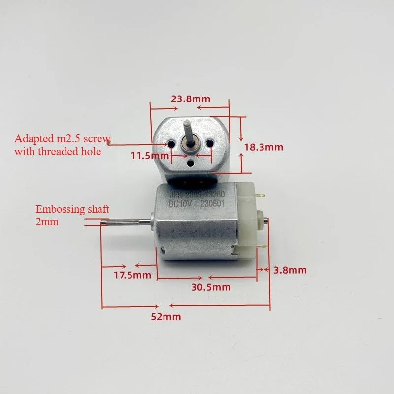 280 DC Long Shaft 10V-24V Home Sweeper Vending Machine Carving Electric Grinding Pen Maintenance Special Accessories.
