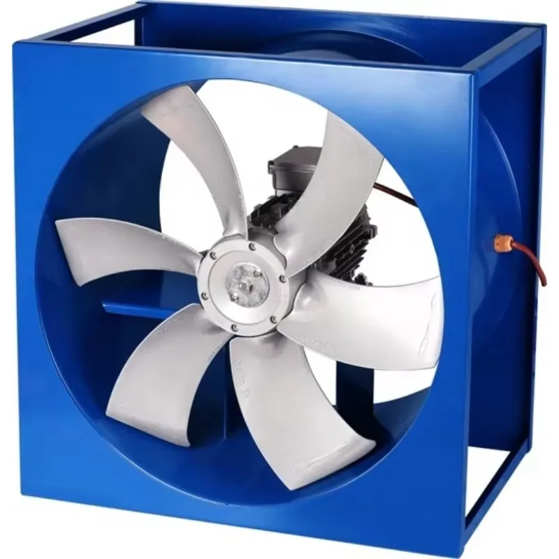 Industrial High-Temperature High-Humidity Resistance Axial Flow Fan Class H Aluminum Blade for Wood Drying Huabandry - view 5