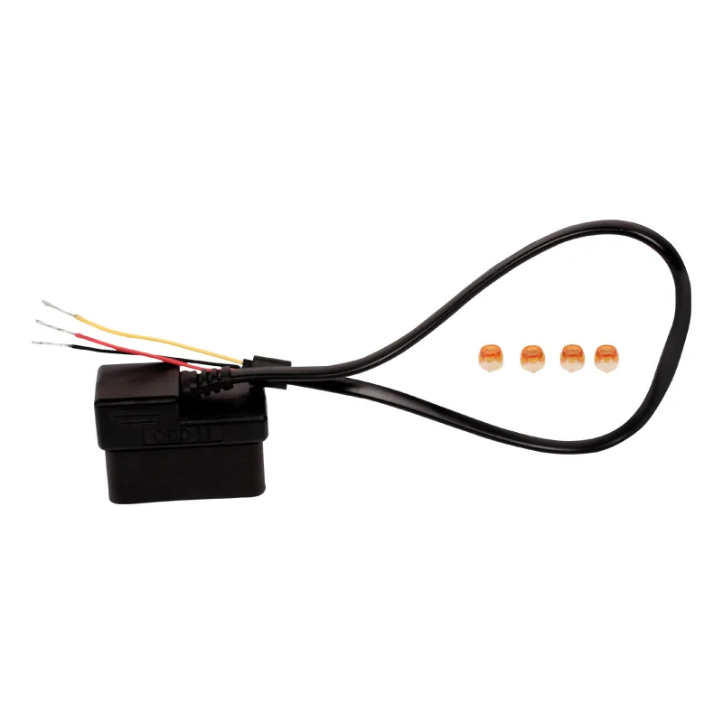 Tachograph RearMirrow Camera OBD Step-down Line Intelligent Cloud Mirror OBD2 Connector Power Cable for GPS DVR Driving Recorder