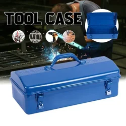 Multifunctional Hardware Toolbox Industrial-grade Storage Box Empty Box Thickened Metal Auto Repair Tin Car Box New Household