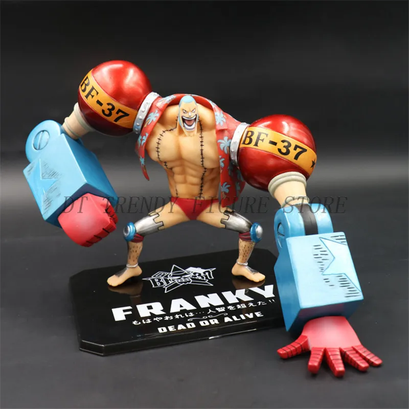 

15cm Anime ONE PIECE Franky Multiple Expressions Change Action Figure PVC Collection Model Ornaments Toys For Birthday Gifts