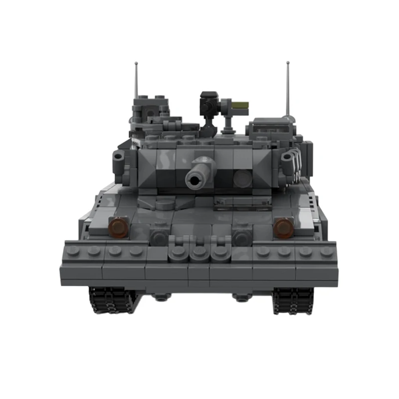 1181 قطعة MOC-238358 نوع 10 دبابة سلسلة الحرب العسكرية التجمع نموذج اللبنات الطوب ألعاب إبداعية الكبار هدايا أعياد ميلاد للأطفال #6