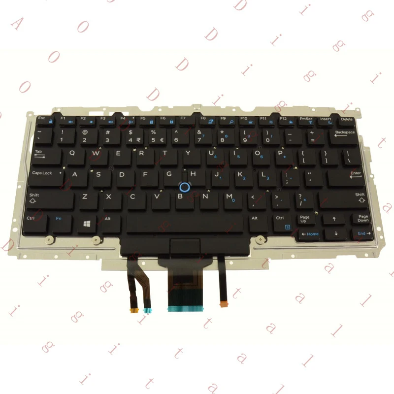 

WW 0WTYY8 ДЛЯ DELL Latitude E7470 Кронштейн для клавиатуры ноутбука с подсветкой WTYY8