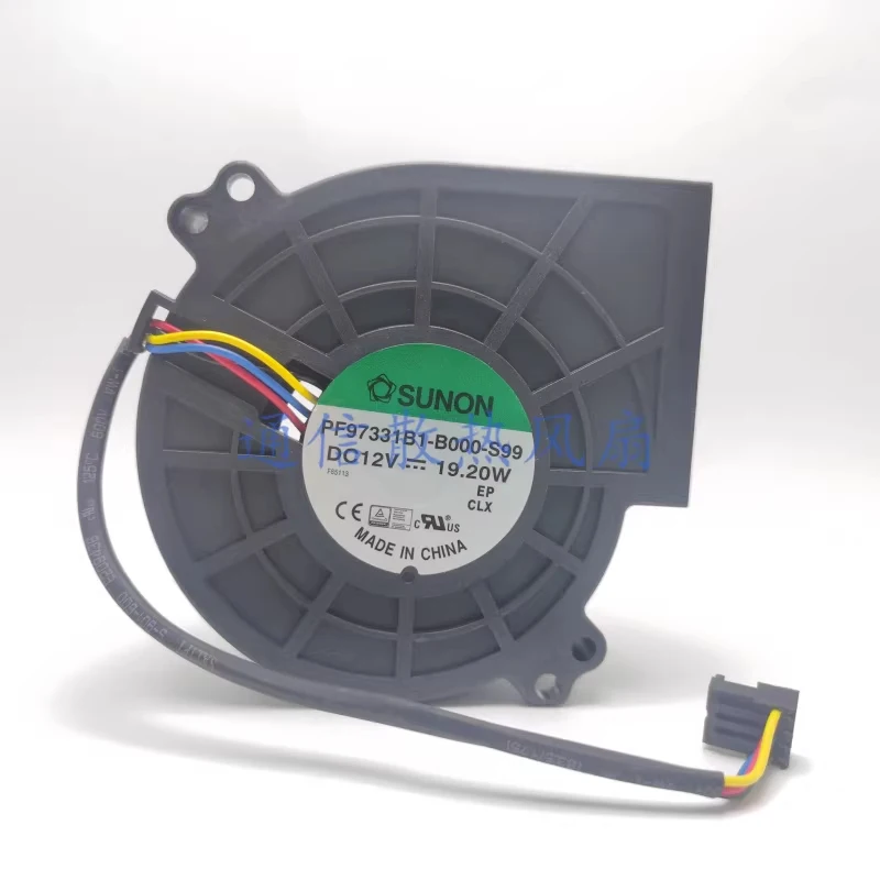 

HTS For SUNON PF97331B1-B000-S99 12V DC 19.20W 4-wire blower fan 9733 9.7 cm 1PCS
