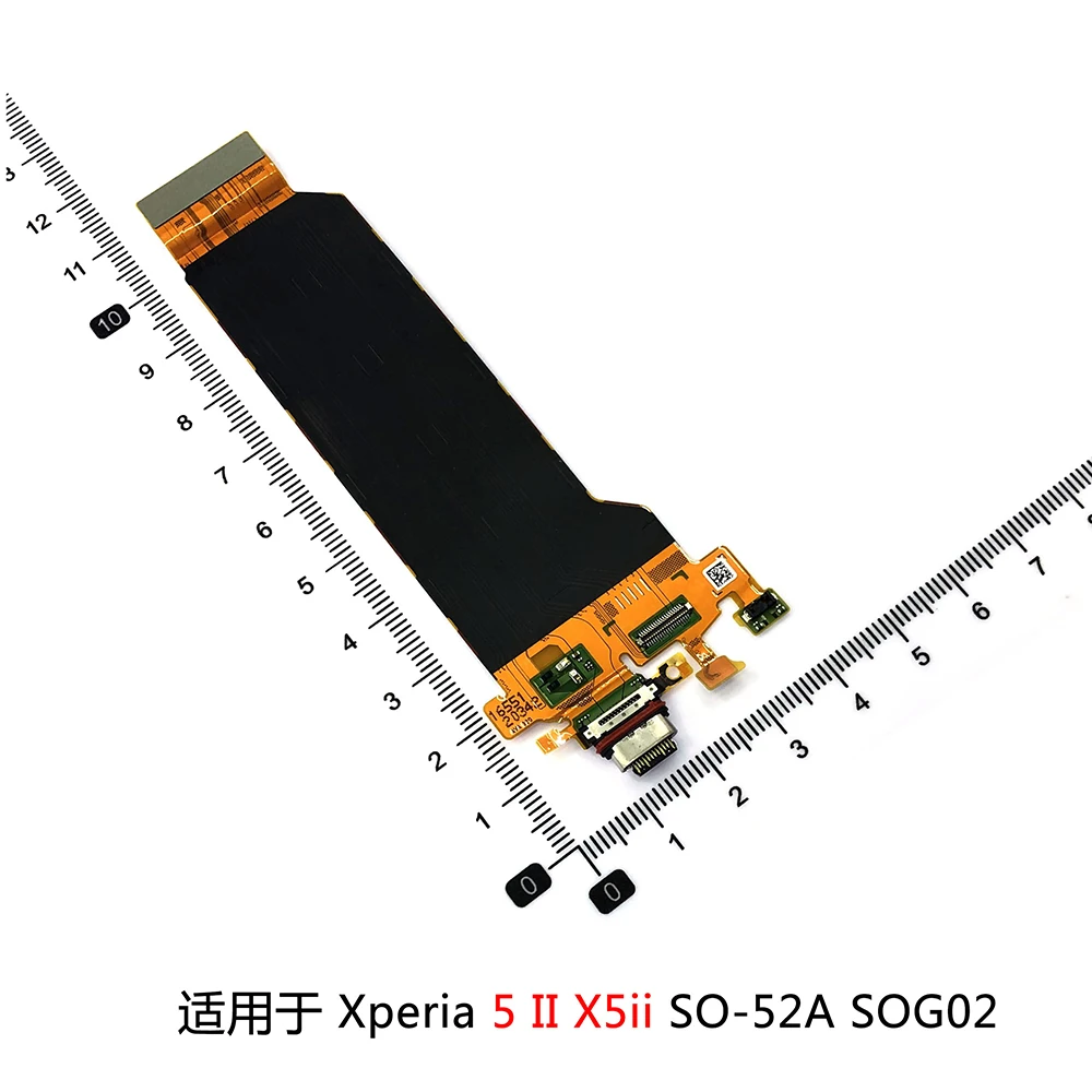 

Charger Board For Sony Xperia 5II A002SO SO 52A SOG02 XQ AS42 AS52 AS62 AS72 Flex Cable Charging Dock USB Port Connector