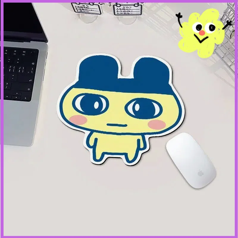 Leuke Cartoon Tamagotchi Muismat Klein formaat Antislip Duurzame onderkant Hoge esthetische waarde Gepersonaliseerde bureaumat voor kantoor