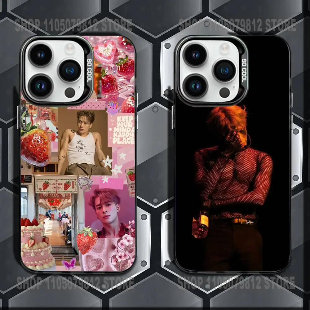 

MAGICMAN2 J-Jackson wang Phone Case For iPhone 16,15,14,13,12,11,Mini,Pro,E,MAX Black Candy Matte Shockproof Cover