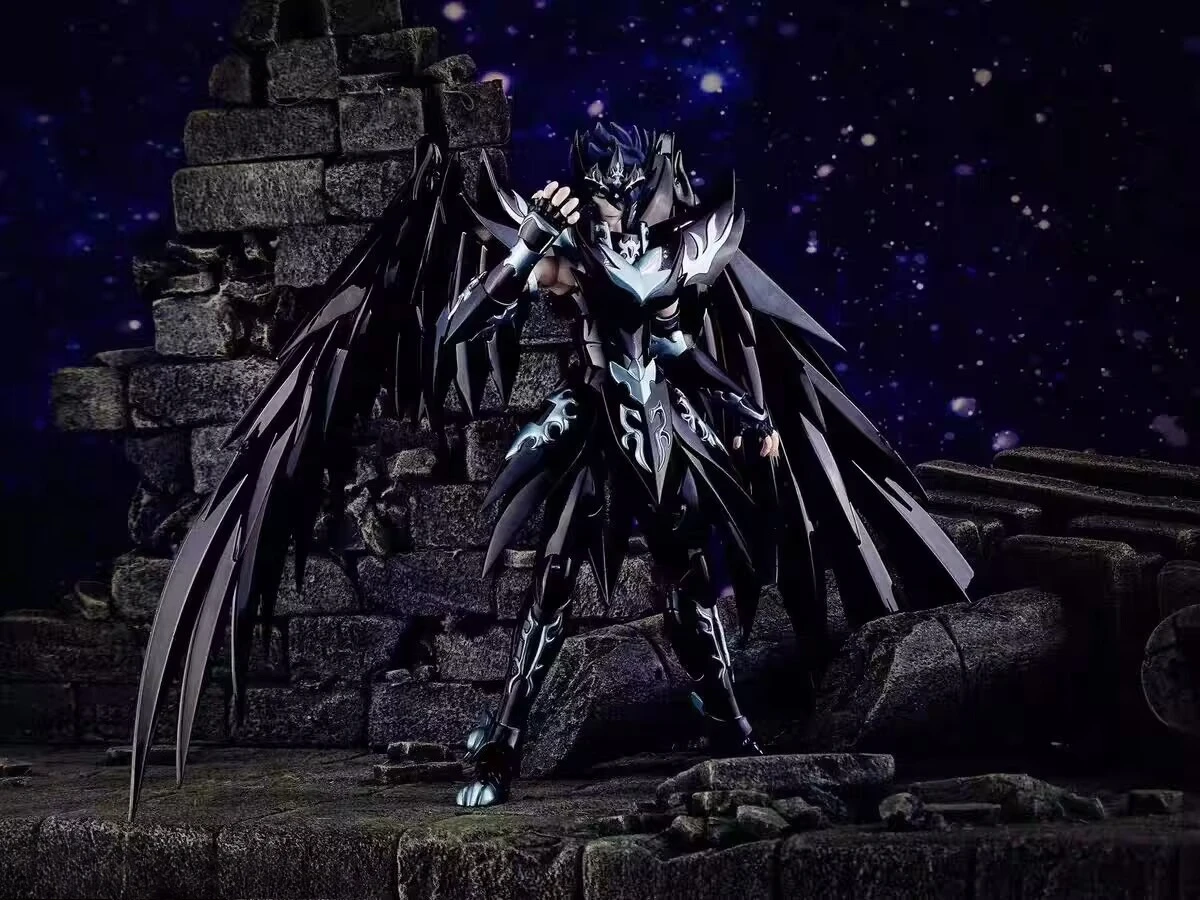 ST Model Saint Seiya Myth Cloth EXM/EX Metal Bennu Kagaho Hades Specters Surplice Lost Canvas/LC Cavaleiros do Zodíaco Figura de Ação
