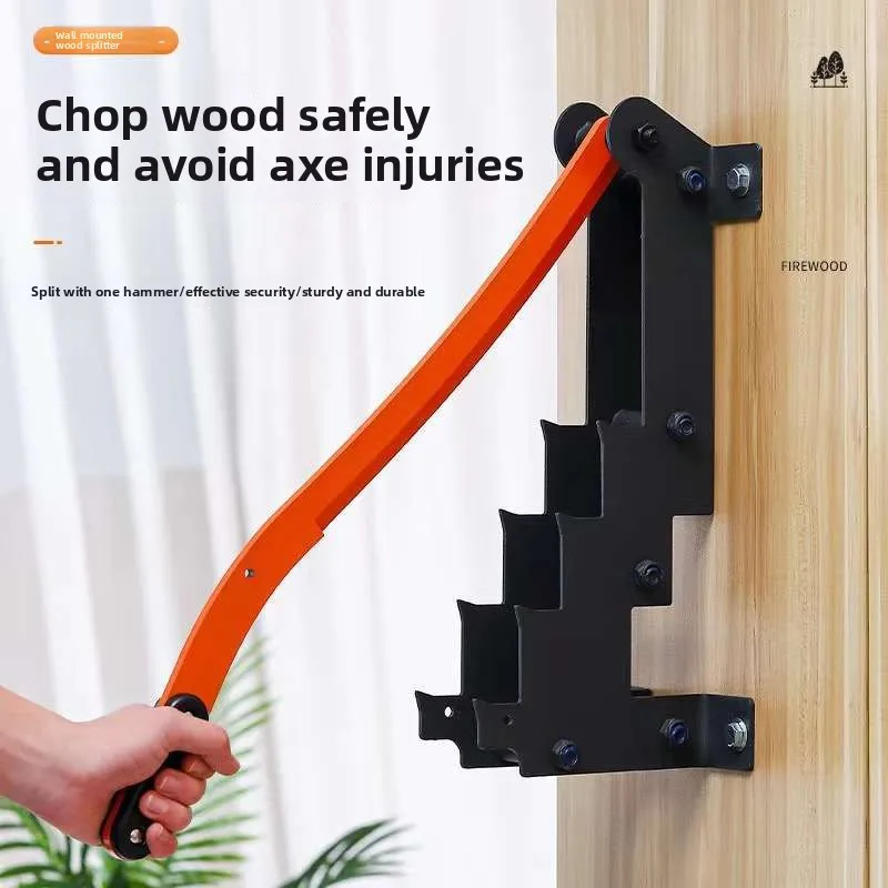 Log Splitters Firewood Chopping Rural Guillotine Chopping Machine Wood Tool Wood Splitter Outdoor