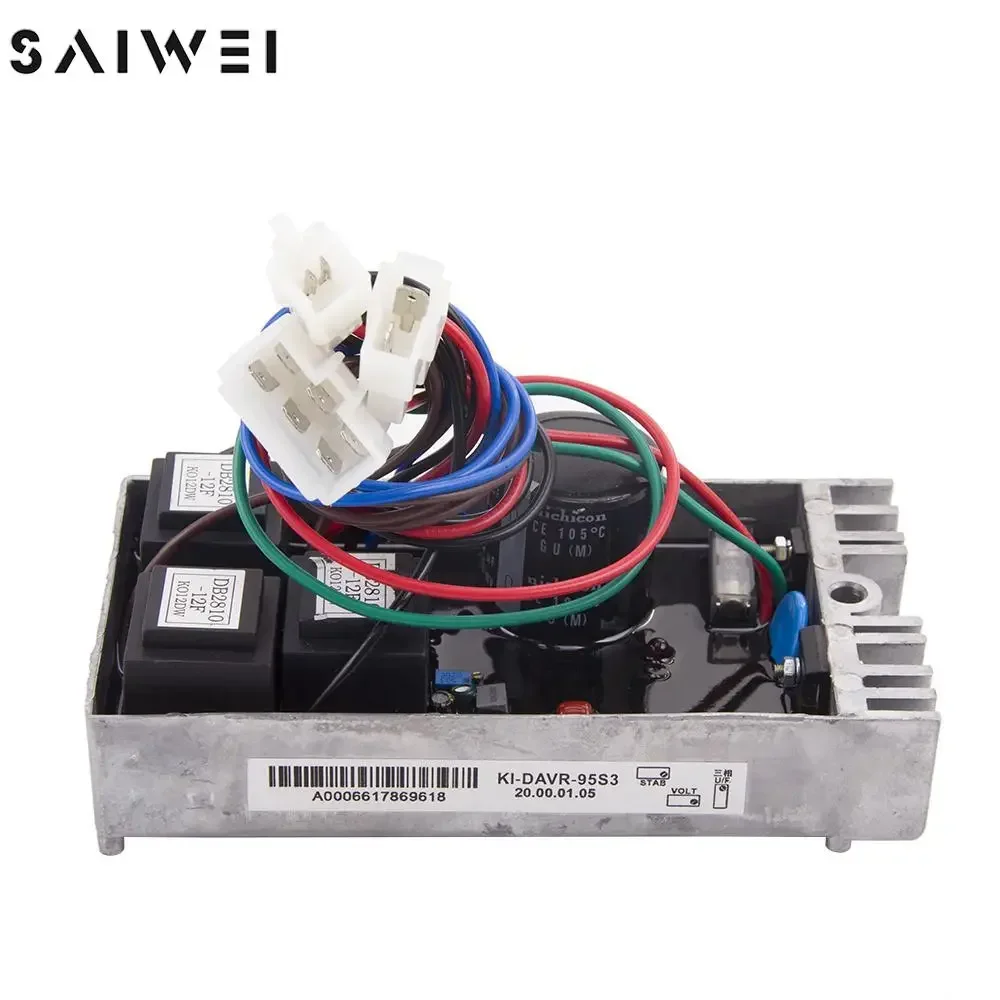 

KI-DAVR-95S3 AVR Automatic Voltage Regulator Stabilizer For Kipor Gasoline Generator Parts Three Phase 9.5kw